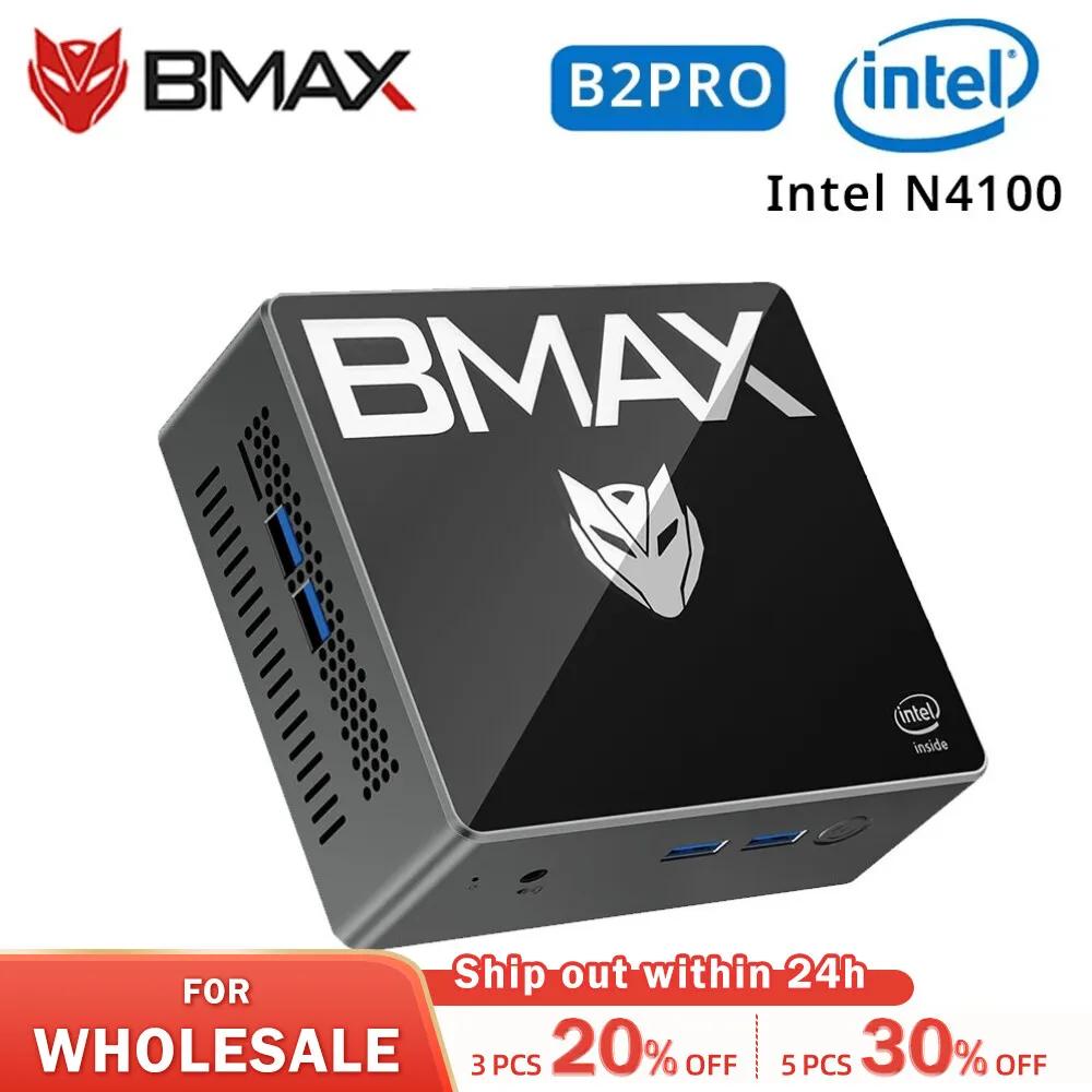 BMAX B2  ̴ PC,  11  OS PC, ο HDMI,  N4100, 8GB RAM, 256GB SSD,  UHD ׷ 600, 1000Mbps ̴